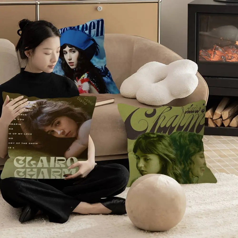 Модная наволочка Charm Singer Clairo в стиле аниме для дивана, кровати, подушки-подголовника, 45x45 см
Модная наволочка Charm Singer Clairo в стиле аниме для дивана, кровати, подушки-подголовника, 45x45 см