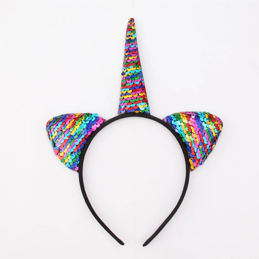 3pcs Unicorn Headband Glitter Hairpin Adult Kids Animal Ears Halloween Birthday Sequins Reversible Cosplay Accessories
3pcs Unicorn Headband Glitter Hairpin Adult Kids Animal Ears Halloween Birthday Sequins Reversible Cosplay Accessories