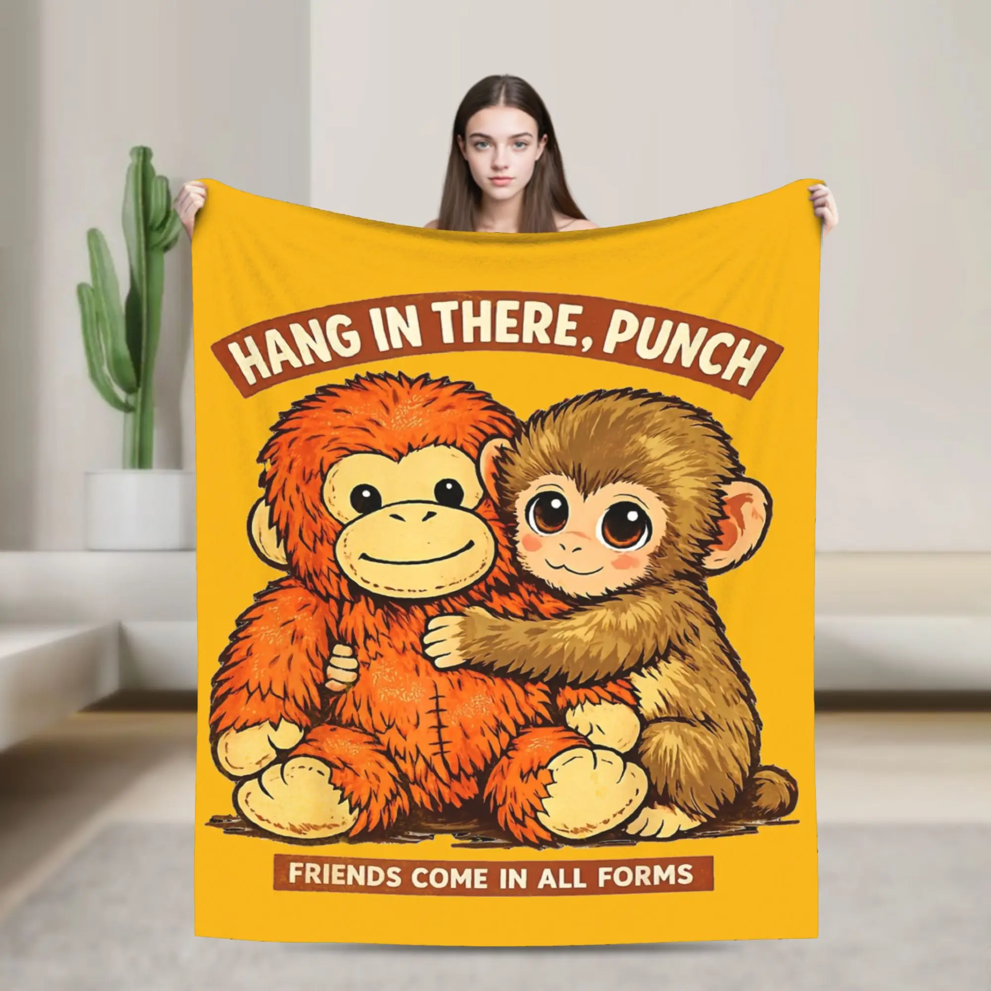 Cartoon Lonely Punch Monkey Blankets Flannel Novelty Breathable Throw Blanket for Coverlet All Season,
Cartoon Lonely Punch Monkey Blankets Flannel Novelty Breathable Throw Blanket for Coverlet All Season,