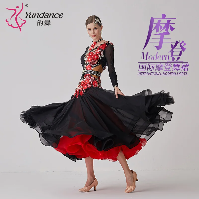 B-19501 Custom New International Standard Ballroom Dance Dress High Quality Ballroom Dance Dresses for Sale
B-19501 Custom New International Standard Ballroom Dance Dress High Quality Ballroom Dance Dresses for Sale
