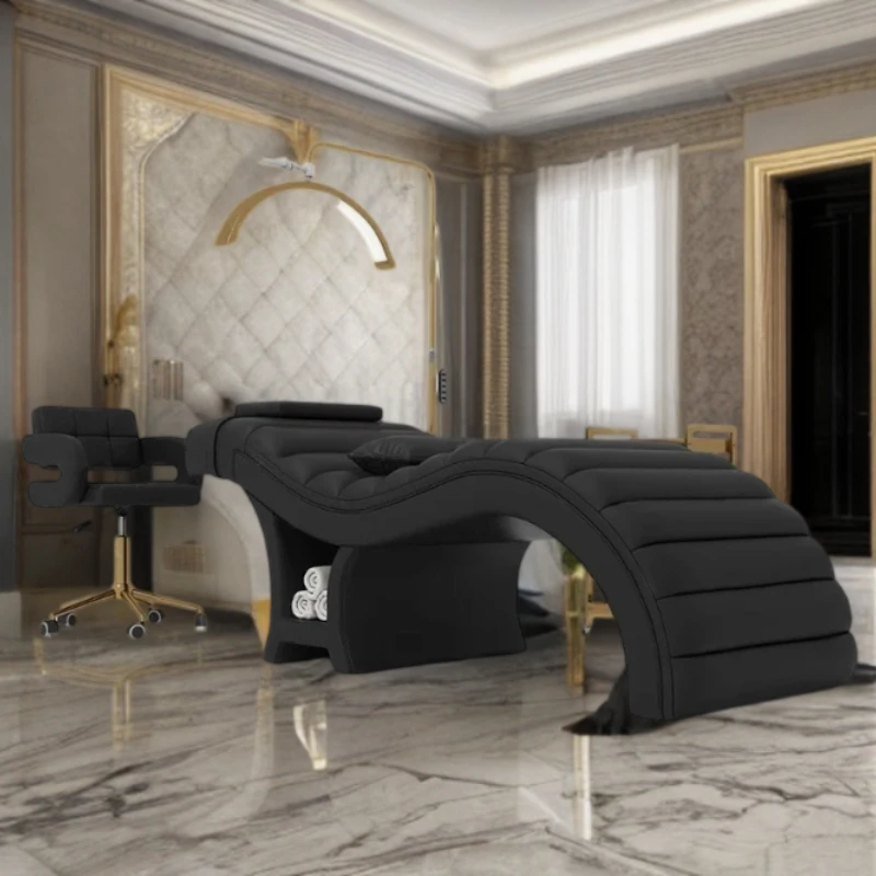 Eyelash Bed S-shaped Beauty Bed Beauty Salon Special Net Red High-end Spa MassageMeuble Salon Lava Cabezas Commercial Furniture
Eyelash Bed S-shaped Beauty Bed Beauty Salon Special Net Red High-end Spa MassageMeuble Salon Lava Cabezas Commercial Furniture