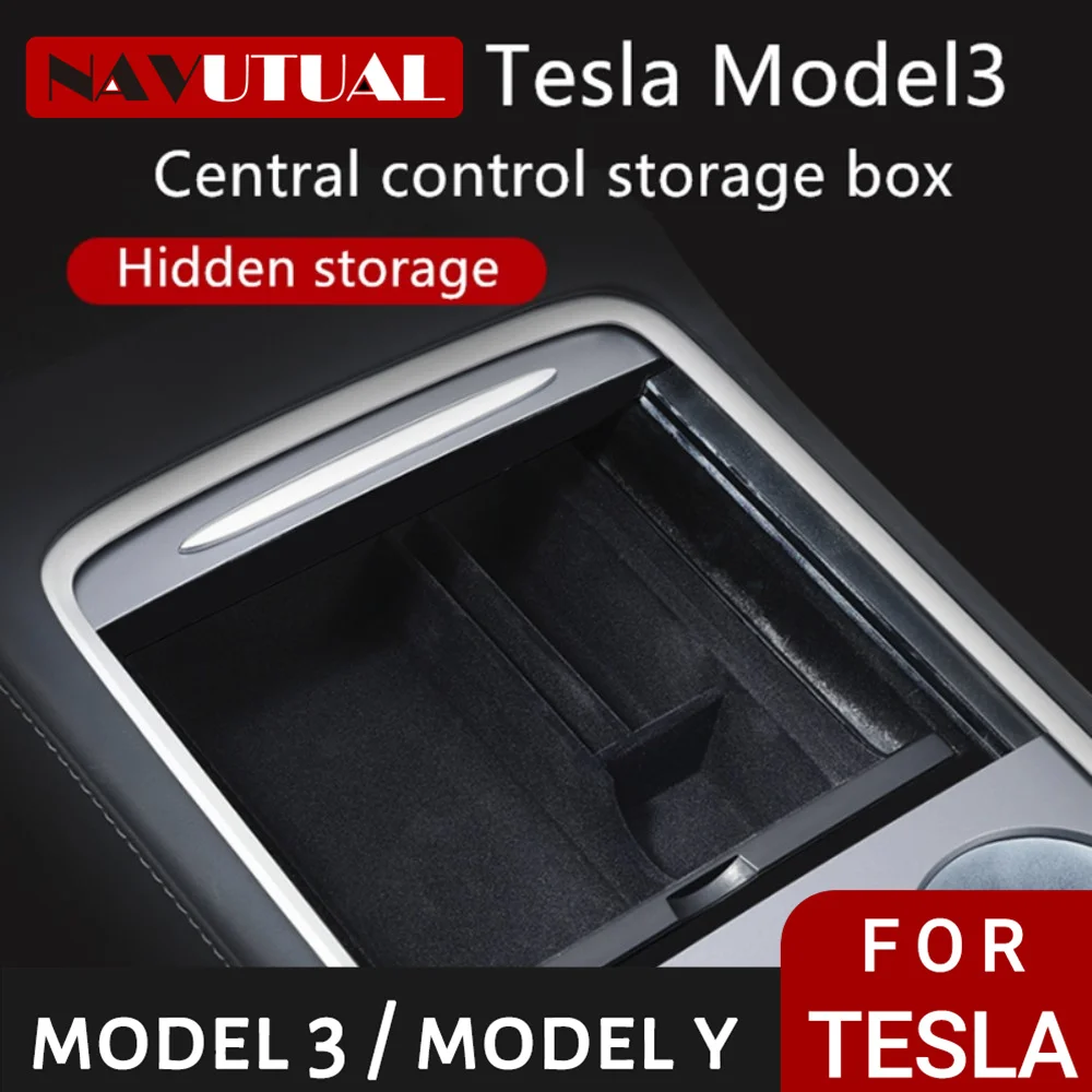For Tesla Model 3 Y 2022 - 2023 Storage Box Car Central Armrest Flocking/ABS Storage Box Organizer Model 3 2023 Accessories
For Tesla Model 3 Y 2022 - 2023 Storage Box Car Central Armrest Flocking/ABS Storage Box Organizer Model 3 2023 Accessories