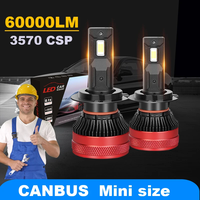 K5C PLUS H7 Canbus Светодиодные лампы 6000K LED H4 H11 HB3 9005 HB4 9006 K6C Led H1 H3 9004 9007 H13 Медная трубка Противотуманные фары 12 В 2 шт.
K5C PLUS H7 Canbus Светодиодные лампы 6000K LED H4 H11 HB3 9005 HB4 9006 K6C Led H1 H3 9004 9007 H13 Медная трубка Противотуманные фары 12 В 2 шт.