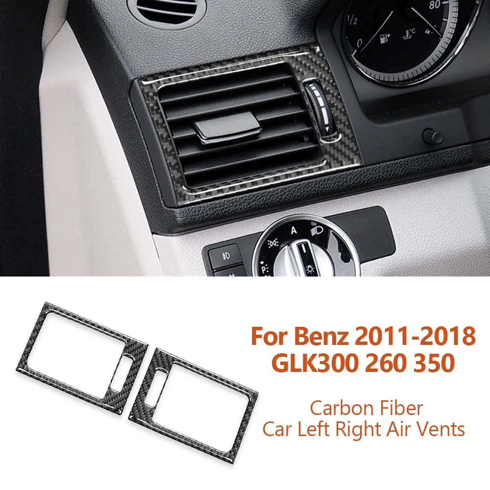 For Mercedes Benz 2008-2015 GLK GLK300 260 350 Carbon Fiber Car Left Right Sides Air Vents Decorative Stickers Auto Accessories
For Mercedes Benz 2008-2015 GLK GLK300 260 350 Carbon Fiber Car Left Right Sides Air Vents Decorative Stickers Auto Accessories
