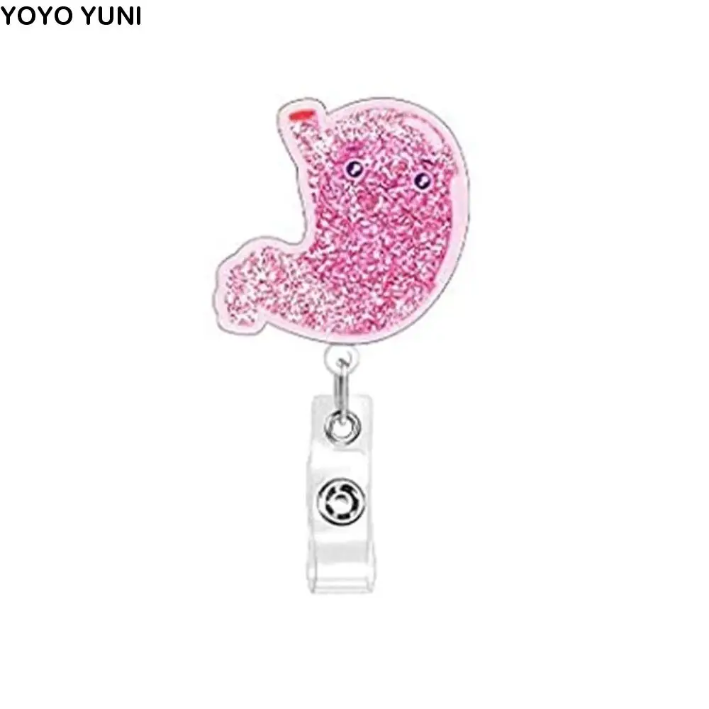 Human Organs Retractable Badge Reel Alligator Clip 360 Rotating ID Badge Holder Name Tag Acrylic Easy Pull Buckle Hospital
Human Organs Retractable Badge Reel Alligator Clip 360 Rotating ID Badge Holder Name Tag Acrylic Easy Pull Buckle Hospital