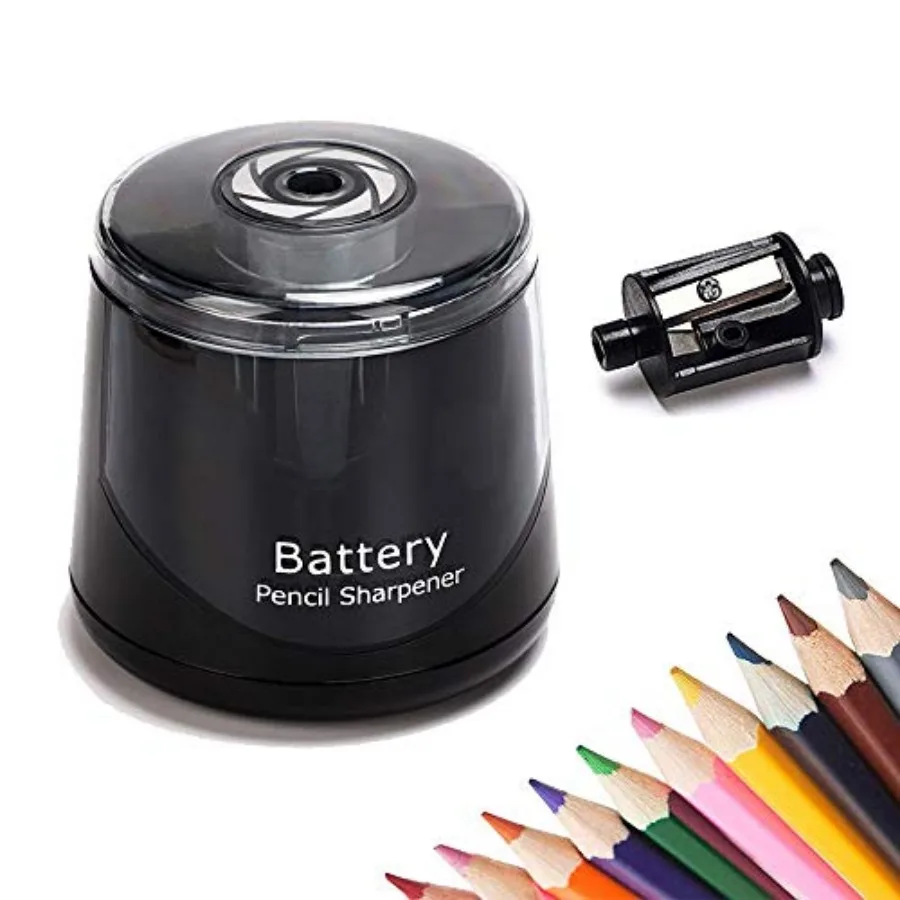 Electric Pencil Sharpener, Battery Operated for Artists Adults, Automatic Sharpen for 2B/HB/Colored Pencils, Portable for Class
Electric Pencil Sharpener, Battery Operated for Artists Adults, Automatic Sharpen for 2B/HB/Colored Pencils, Portable for Class