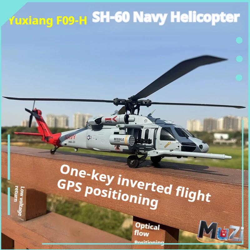 YXZNRC F09-H Black Hawk Helicopter Model Aircraft Intelligent Return One Click Landing Simulation Aircraft Flight Model Gps
YXZNRC F09-H Black Hawk Helicopter Model Aircraft Intelligent Return One Click Landing Simulation Aircraft Flight Model Gps