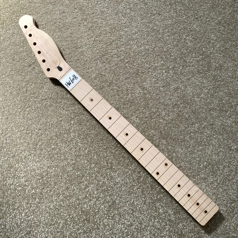 HN608 Tele Electric Guitar Natural Maple Unfinished TL Guitar Neck for DIY Maple with Rosewood Inlay No Frets
HN608 Tele Electric Guitar Natural Maple Unfinished TL Guitar Neck for DIY Maple with Rosewood Inlay No Frets