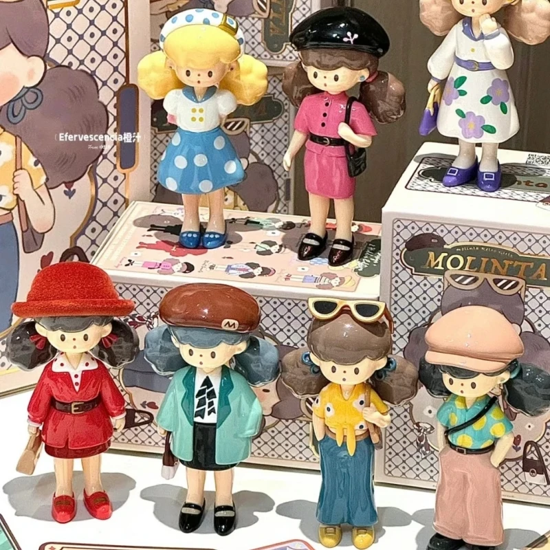 Genuine Spot Goods Molinta Retro Girls Series Blind Box Toys Cute Action Figure Kawaii Mystery Box Birthday Gift Model Doll Toy
Genuine Spot Goods Molinta Retro Girls Series Blind Box Toys Cute Action Figure Kawaii Mystery Box Birthday Gift Model Doll Toy