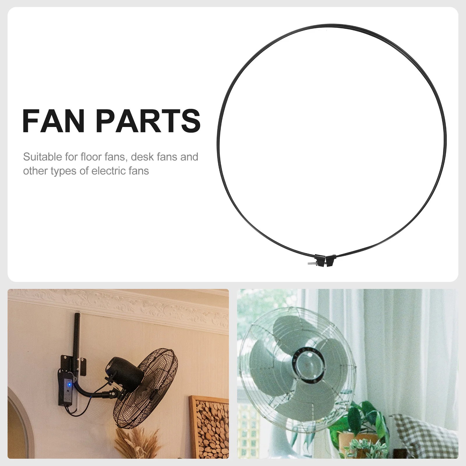Guard Fixing Ring Thick ABS Iron Electric Mesh Cover Hoop Household Floor Table Wall Replacement Parts Safe for Electric
Guard Fixing Ring Thick ABS Iron Electric Mesh Cover Hoop Household Floor Table Wall Replacement Parts Safe for Electric