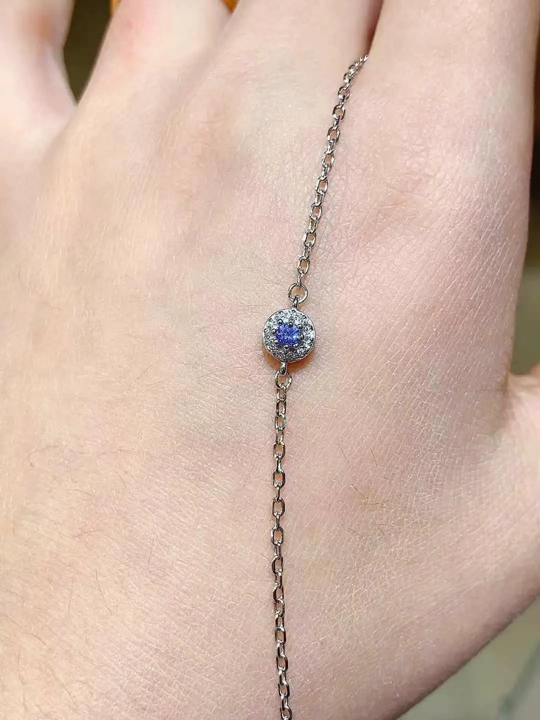 Best Quality 100% NaturalTanzanite Bracelet 925 Sterling Silver Real Tanzanite Bracelet
Best Quality 100% NaturalTanzanite Bracelet 925 Sterling Silver Real Tanzanite Bracelet