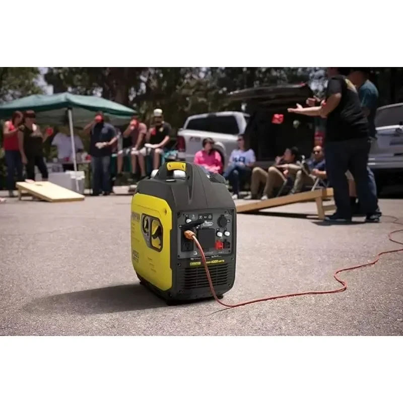4000-Watt RV Ready Portable Inverter Generator with Quiet Technology and CO Shield
4000-Watt RV Ready Portable Inverter Generator with Quiet Technology and CO Shield