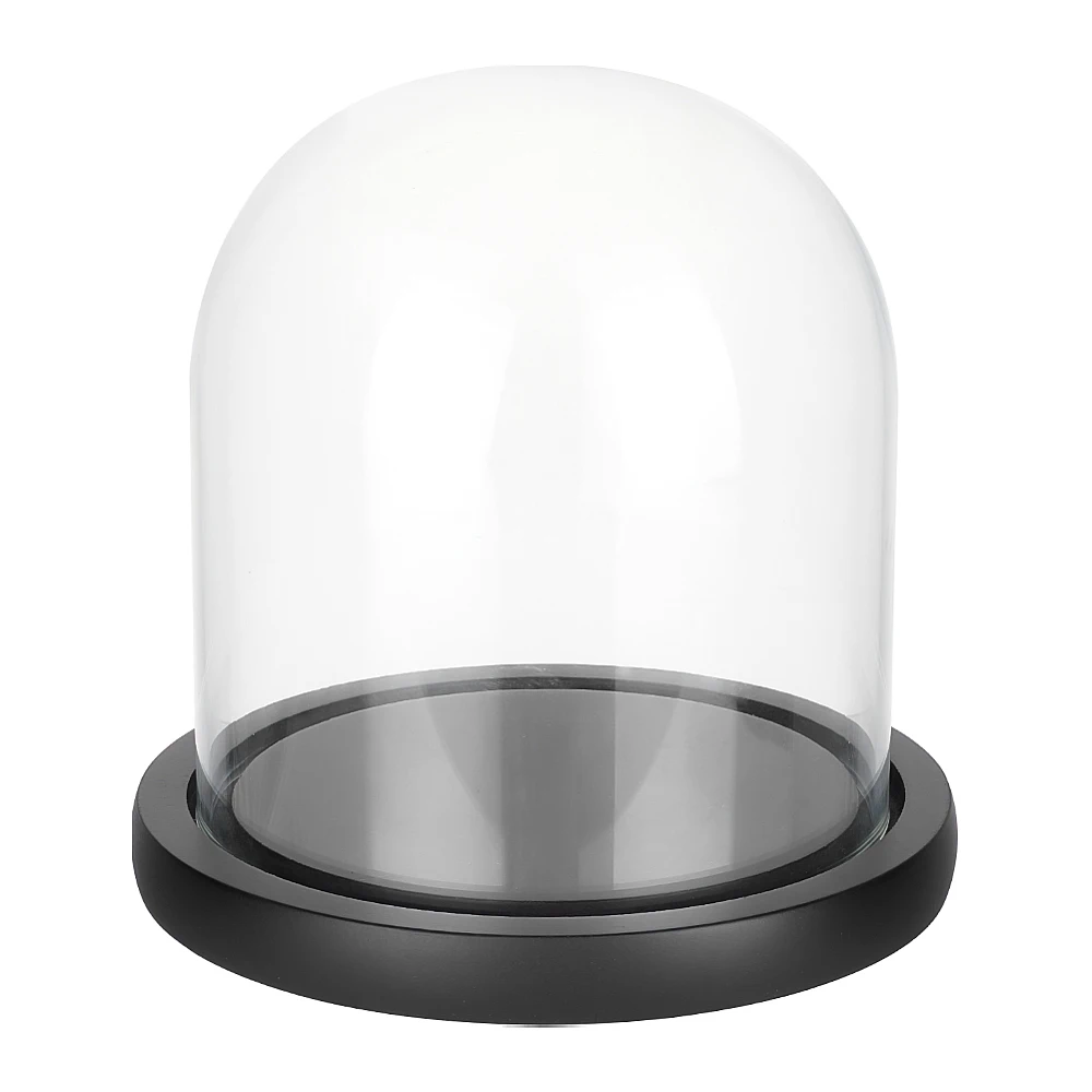 Стеклянная крышка Декоративная витрина Cloche Bell Jar Терариум с деревянной основой Черный 143x130 мм
Стеклянная крышка Декоративная витрина Cloche Bell Jar Терариум с деревянной основой Черный 143x130 мм