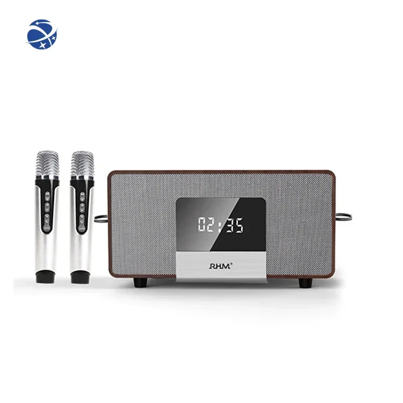RHM Hot sales portable karaoke speaker bluetooth with microphone outdoor hifi bass karaoke speaker
RHM Hot sales portable karaoke speaker bluetooth with microphone outdoor hifi bass karaoke speaker