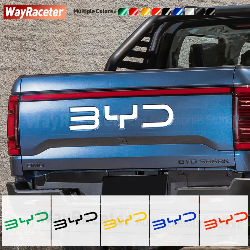 Car Rear Trunk Tailgate Letter Sticker Decoration Vinyl Decal For BYD Shark 6 2026 2025 2024 Off Road 4X4 Accessories
Car Rear Trunk Tailgate Letter Sticker Decoration Vinyl Decal For BYD Shark 6 2026 2025 2024 Off Road 4X4 Accessories