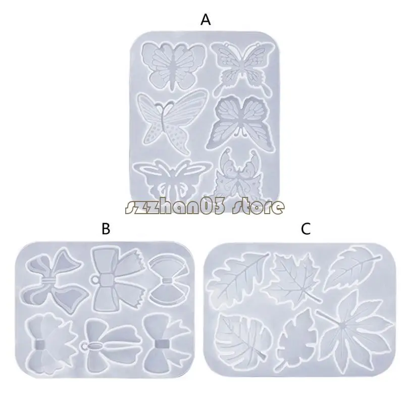 367C Butterfly Leaves Earrings Silicone Decorative Pendant Mold Handmade Epoxy Mold
367C Butterfly Leaves Earrings Silicone Decorative Pendant Mold Handmade Epoxy Mold