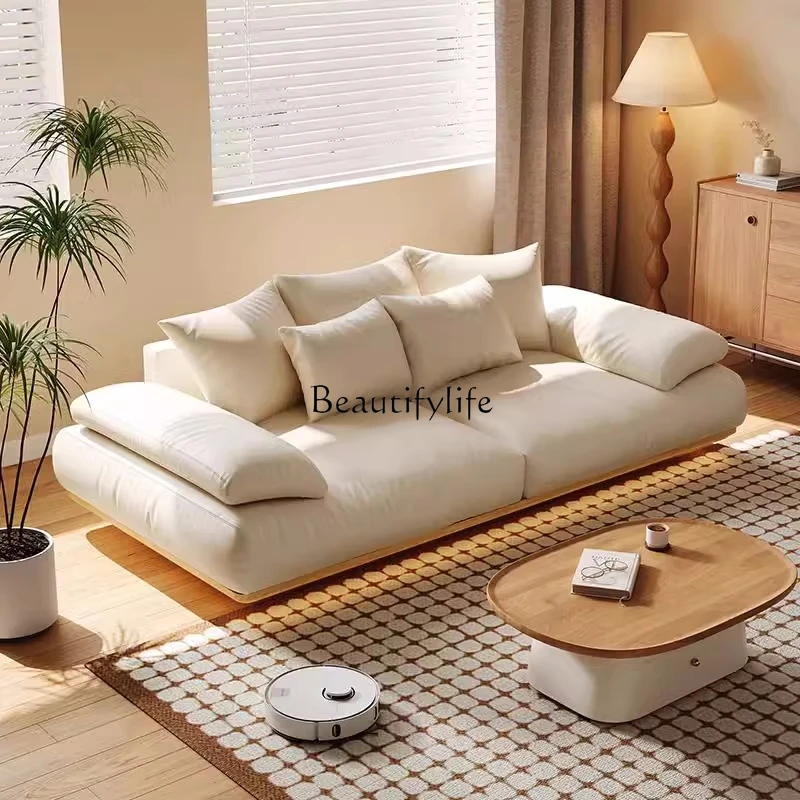 Log wind straight row simple small apartment living room leather three-person sofa
Log wind straight row simple small apartment living room leather three-person sofa