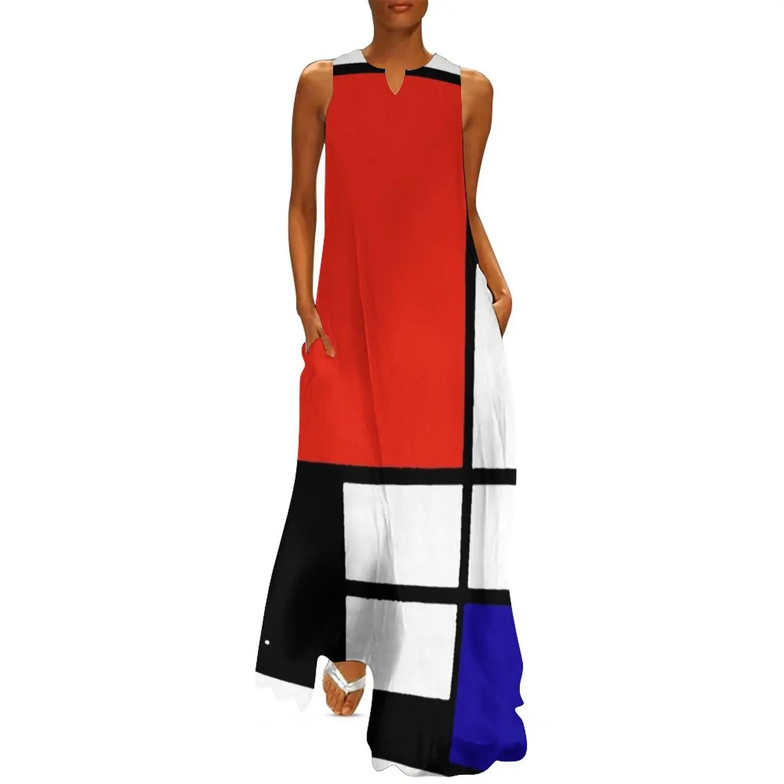 Mondrian Long Dress summer dress woman 2024 trendy beach dresses women clothes Women long dress
Mondrian Long Dress summer dress woman 2024 trendy beach dresses women clothes Women long dress