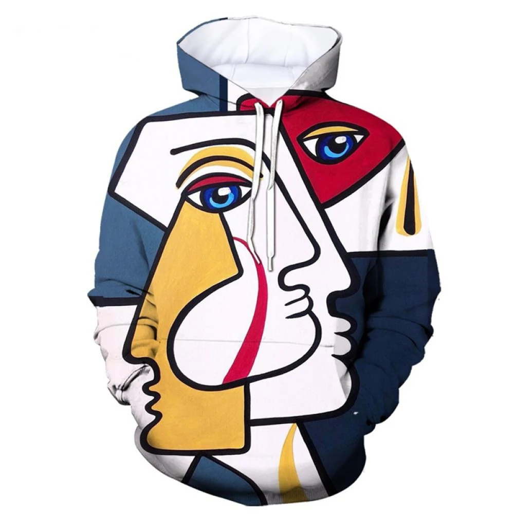 Human Face Abstract Art 3D Printed Hoodie Mens Fashion Loose Casual Long Sleeve Sweatshirt Unisex Street Cool Hip Hop Pullover
Human Face Abstract Art 3D Printed Hoodie Mens Fashion Loose Casual Long Sleeve Sweatshirt Unisex Street Cool Hip Hop Pullover