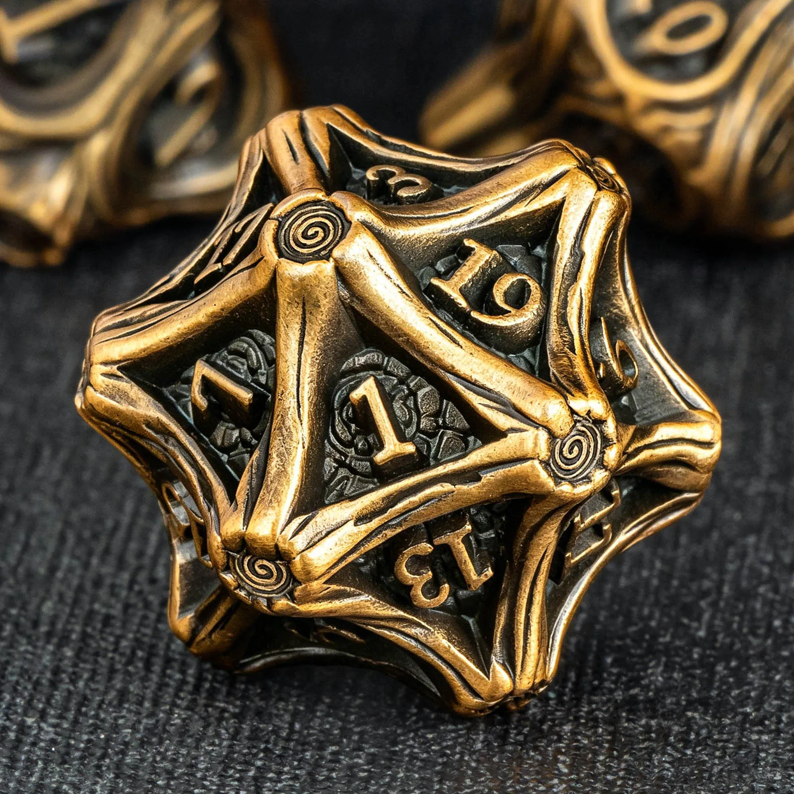 DND Metal Dice Set, 7PCS Polyhedral Dice for Dungeons and Dragons, RPG Role Playing Game D and D Dice D6 D8 D10 D12 D20, Gold
DND Metal Dice Set, 7PCS Polyhedral Dice for Dungeons and Dragons, RPG Role Playing Game D and D Dice D6 D8 D10 D12 D20, Gold