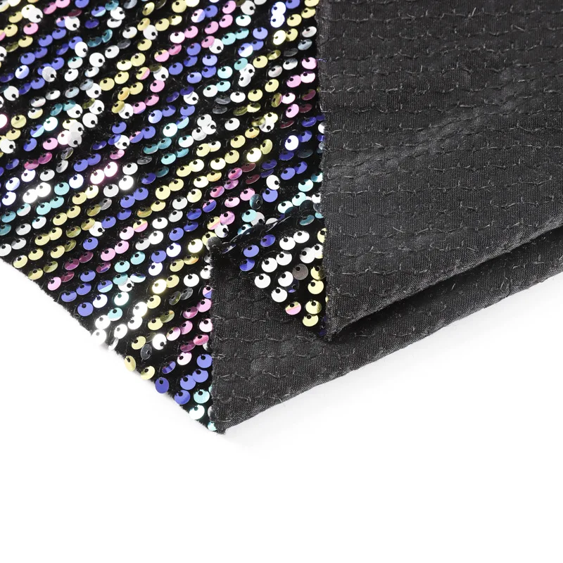 Multi-Color Sequin Embroidery Flower Fabric Wavy Stripes Sequin Autumn and Winter Dress Women's Sequined Fabric
Multi-Color Sequin Embroidery Flower Fabric Wavy Stripes Sequin Autumn and Winter Dress Women's Sequined Fabric