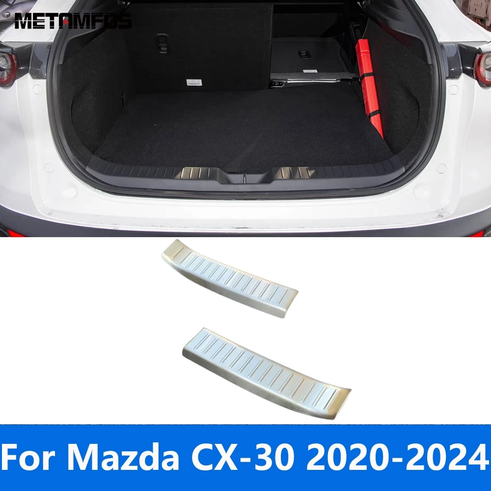 For Mazda CX-30 CX30 2020-2023 2024 Interior Rear Trunk Bumper Foot Plate Tailgate Door Sill Scuff Guard Plate Car Accessories
For Mazda CX-30 CX30 2020-2023 2024 Interior Rear Trunk Bumper Foot Plate Tailgate Door Sill Scuff Guard Plate Car Accessories