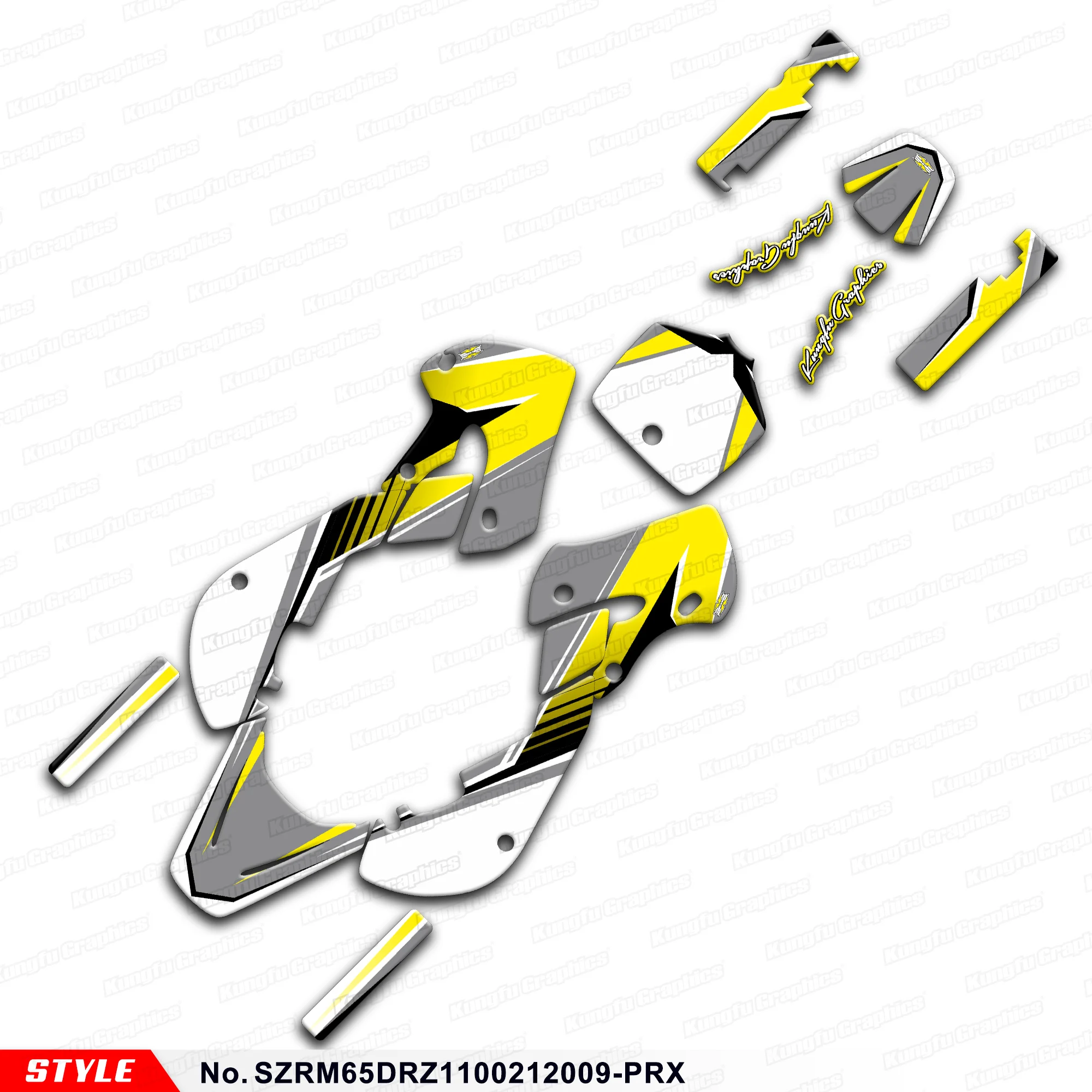 JY RACING Adhesive Sticker Decals Wrapping for Suzuki RM65 & DRZ110 02 03 04 05 06 07 08 09 10 11 12, SZRM65DRZ1100212009-PRX
JY RACING Adhesive Sticker Decals Wrapping for Suzuki RM65 & DRZ110 02 03 04 05 06 07 08 09 10 11 12, SZRM65DRZ1100212009-PRX