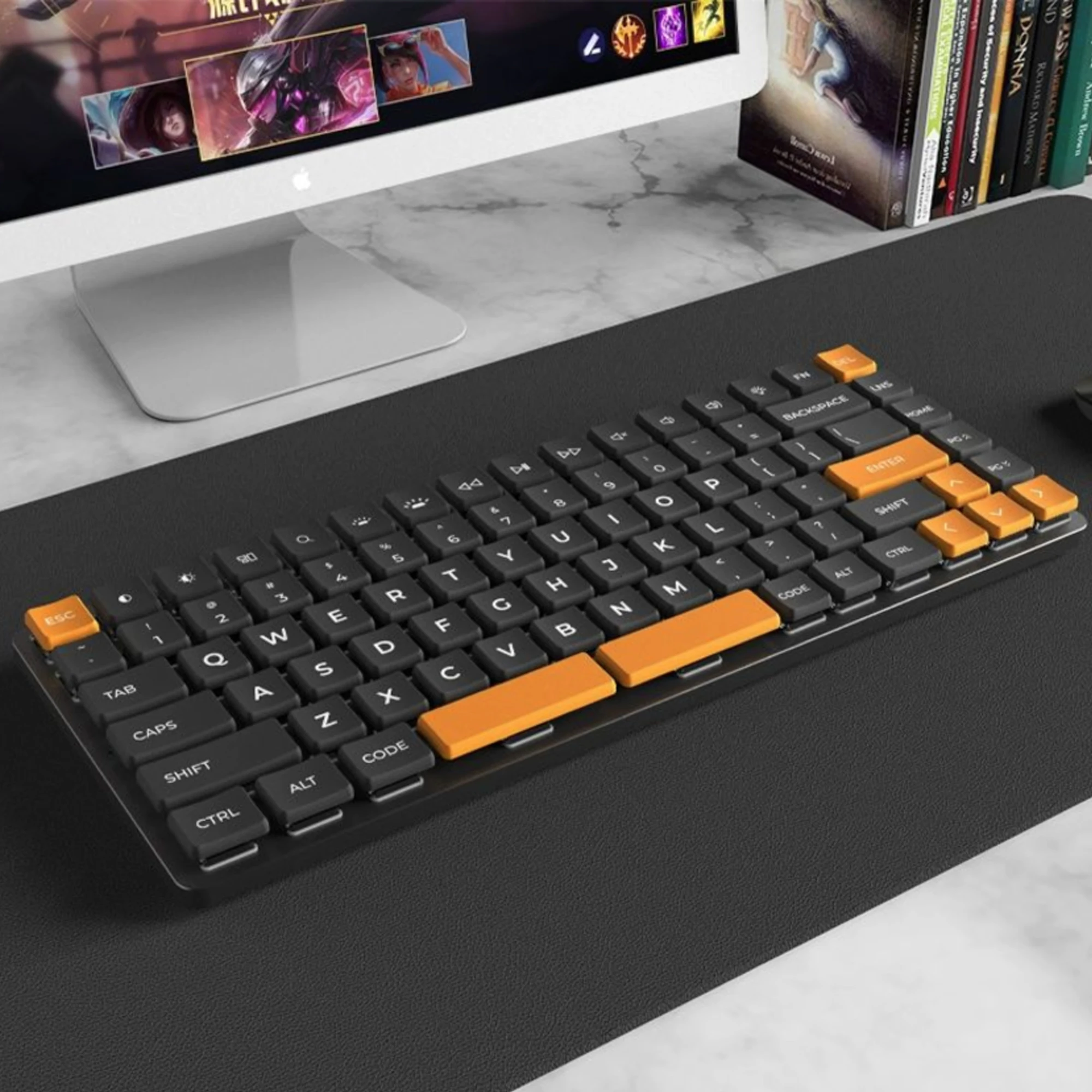 Chosfox 75% Mechanical Keyboard Dual-mode Hot Swap Low Profile Keyboard for Kailh 1350 Choc Switch Game Keyboard Aluminium Kit
Chosfox 75% Mechanical Keyboard Dual-mode Hot Swap Low Profile Keyboard for Kailh 1350 Choc Switch Game Keyboard Aluminium Kit