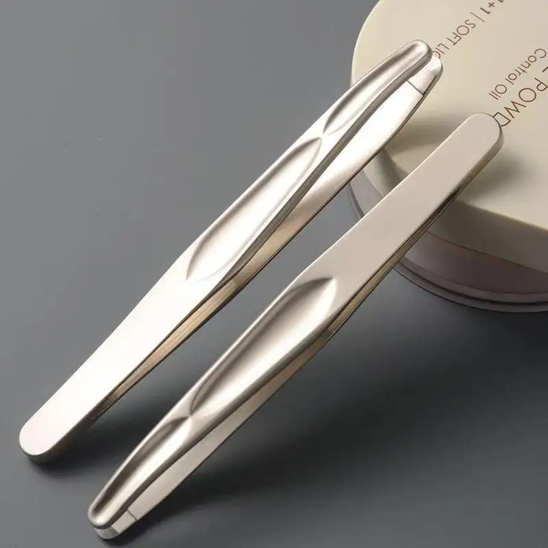 Stainless Steel Eyebrow Clips For Precision Beard And Mustache Trimming Gentle On Light Beige Round Head Tweezers Christmas Gift
Stainless Steel Eyebrow Clips For Precision Beard And Mustache Trimming Gentle On Light Beige Round Head Tweezers Christmas Gift