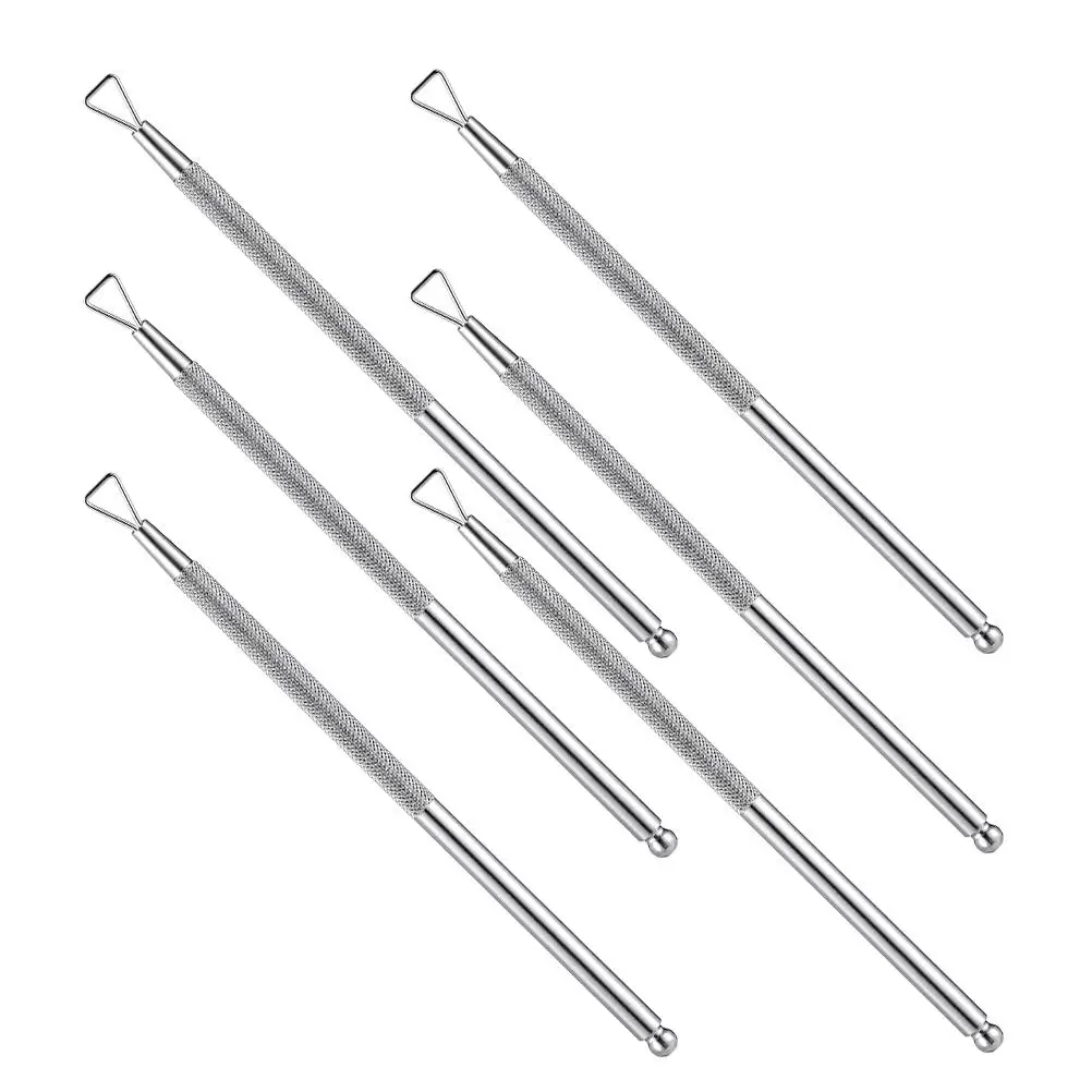 Stainless Steel Triangle Cuticle Pusher Nail Instrument Manicure Tools Gel Polish Remover Rustproof Nail Scraper Dead Skin Fork
Stainless Steel Triangle Cuticle Pusher Nail Instrument Manicure Tools Gel Polish Remover Rustproof Nail Scraper Dead Skin Fork