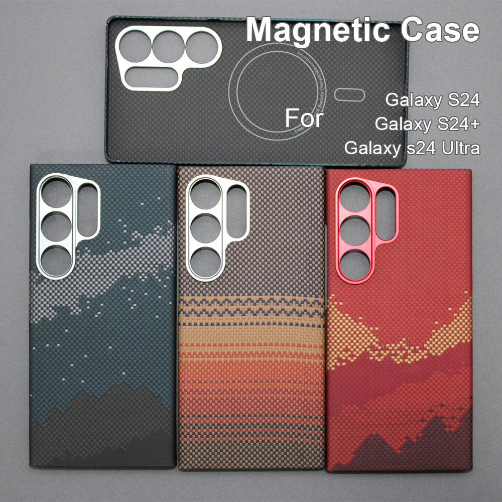 600D Real-thin Carbon Fiber Phone Case for galaxy s24 ultra/s24+/s24 case Aramid Fiber fabric thin hard Magnetic balck Slim Case
600D Real-thin Carbon Fiber Phone Case for galaxy s24 ultra/s24+/s24 case Aramid Fiber fabric thin hard Magnetic balck Slim Case