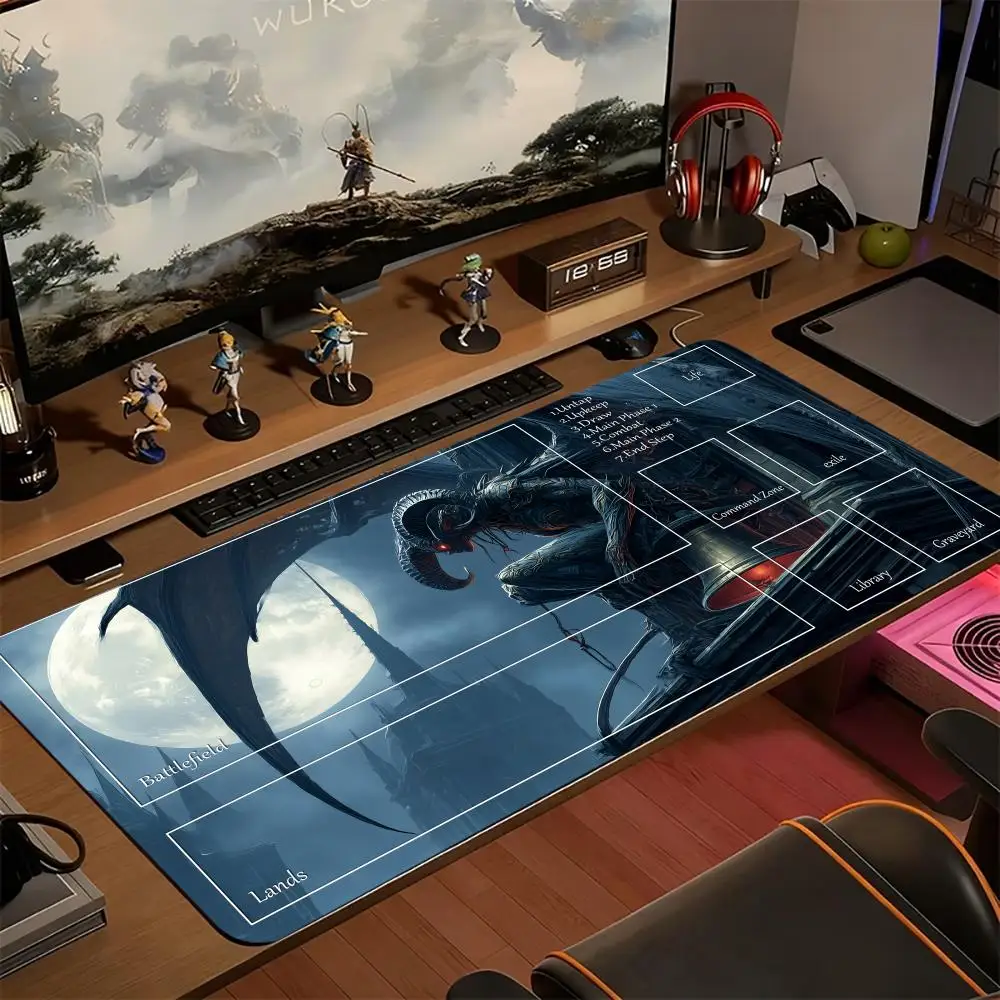 Moonlight Demon E-sports Game mat Large Rubber Anti-slip PC Desk Accessories Mousepad for Office and Gamer Keyboard Decor Mat
Moonlight Demon E-sports Game mat Large Rubber Anti-slip PC Desk Accessories Mousepad for Office and Gamer Keyboard Decor Mat