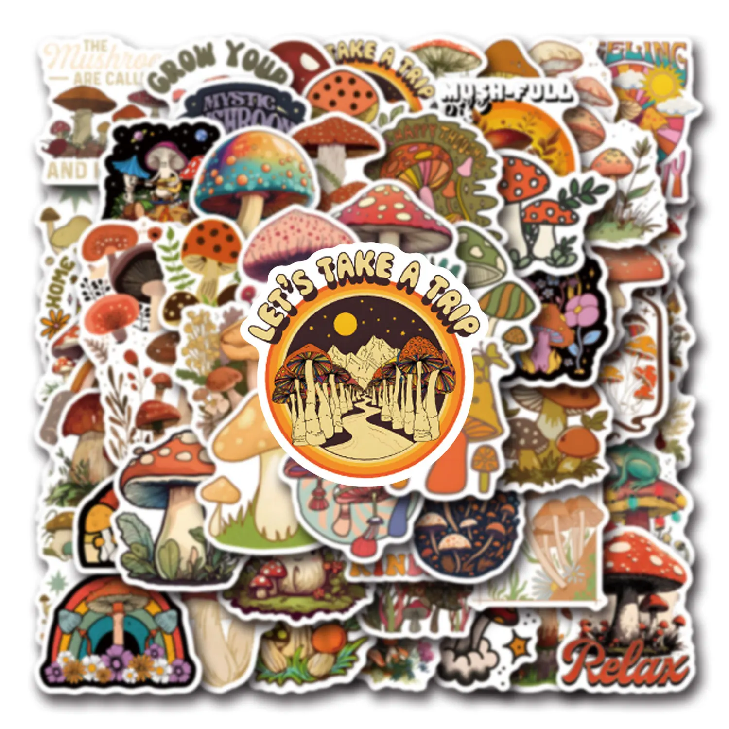 10/55PCS Retro Mushroom Stickers Aesthetics Laptop Guitar Luggage Skateboard Phone Waterproof Graffiti Sticker Decal Kid Toy
10/55PCS Retro Mushroom Stickers Aesthetics Laptop Guitar Luggage Skateboard Phone Waterproof Graffiti Sticker Decal Kid Toy
