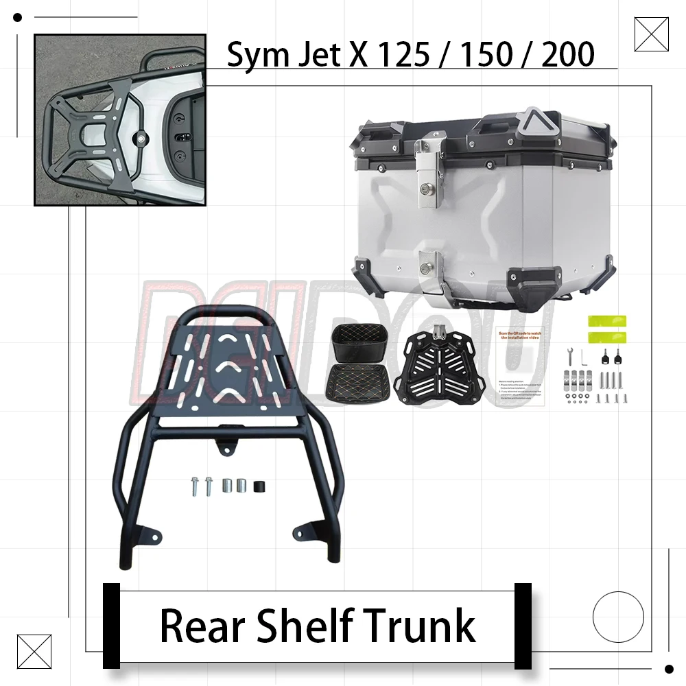 For Sym Jet X 125 / 150 / 200 Motorcycle Rear Rack Trunk Rack Suitcase Fit Sym Jet -X
For Sym Jet X 125 / 150 / 200 Motorcycle Rear Rack Trunk Rack Suitcase Fit Sym Jet -X