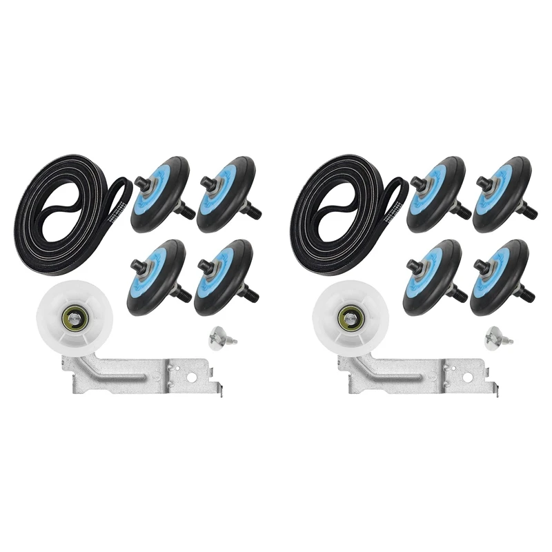 2X Dryer Repair Kit Include DC97-16782A Dryer Drum Roller & DC93-00634A Dryer Idler Pulley & 6602-001655 Dryer Drum Belt
2X Dryer Repair Kit Include DC97-16782A Dryer Drum Roller & DC93-00634A Dryer Idler Pulley & 6602-001655 Dryer Drum Belt