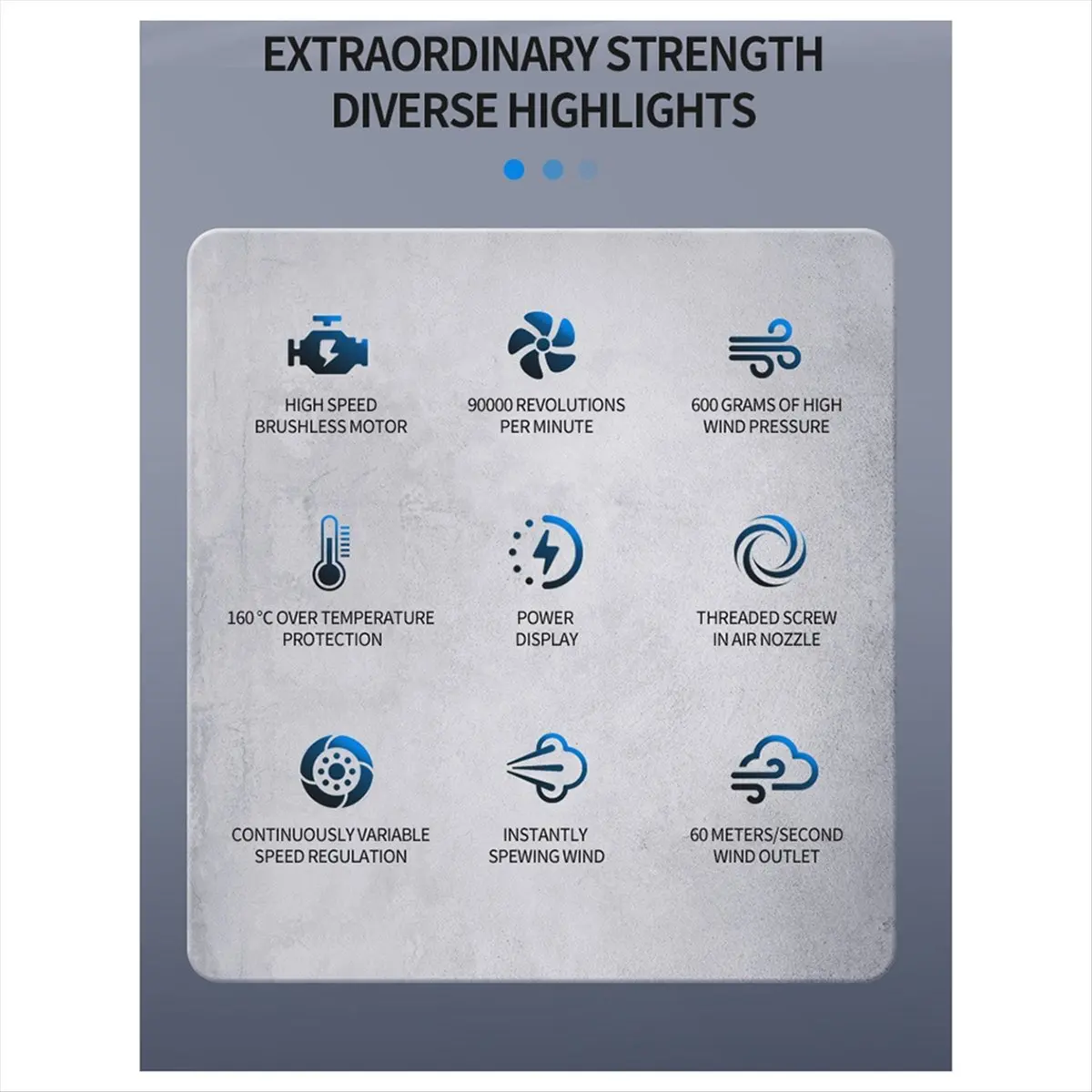 【Скидка 37%】Электрическая воздушная тряпка 450000 об/мин, перезаряжаемая воздуходувка, сильный ветер, 600 г, тяговое давление воздуха для чистки автомобиля, снегоочиститель
【Скидка 37%】Электрическая воздушная тряпка 450000 об/мин, перезаряжаемая воздуходувка, сильный ветер, 600 г, тяговое давление воздуха для чистки автомобиля, снегоочиститель