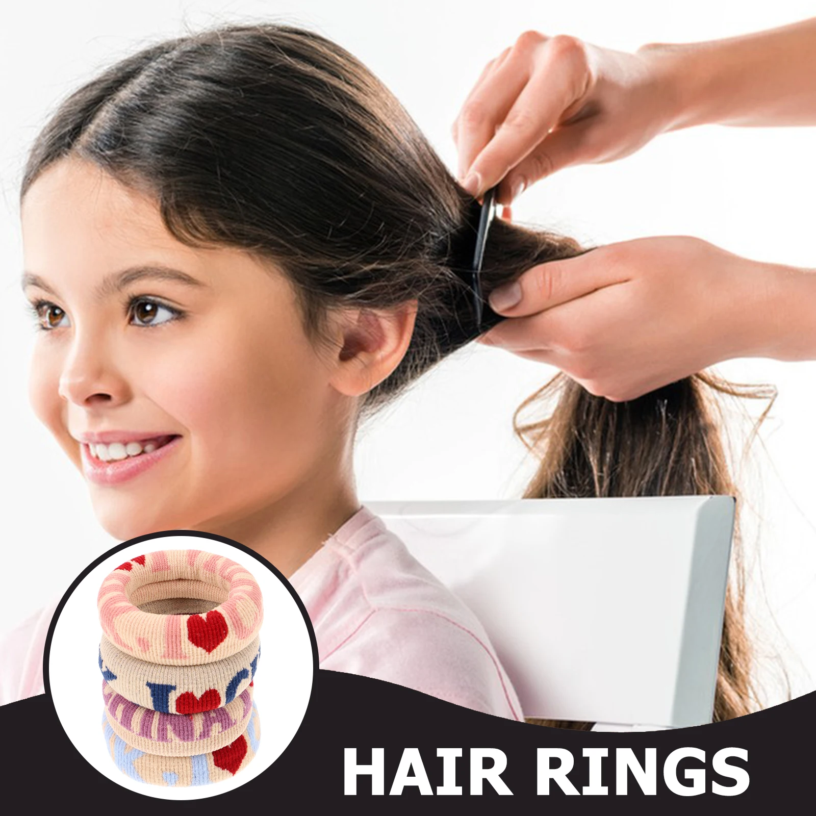 4pcs Wide Edge Towel Ring Bands Broadside Elegant Accessories Colorful Girls Ponytail Half Up Down Fashion Hair Decorations
4pcs Wide Edge Towel Ring Bands Broadside Elegant Accessories Colorful Girls Ponytail Half Up Down Fashion Hair Decorations