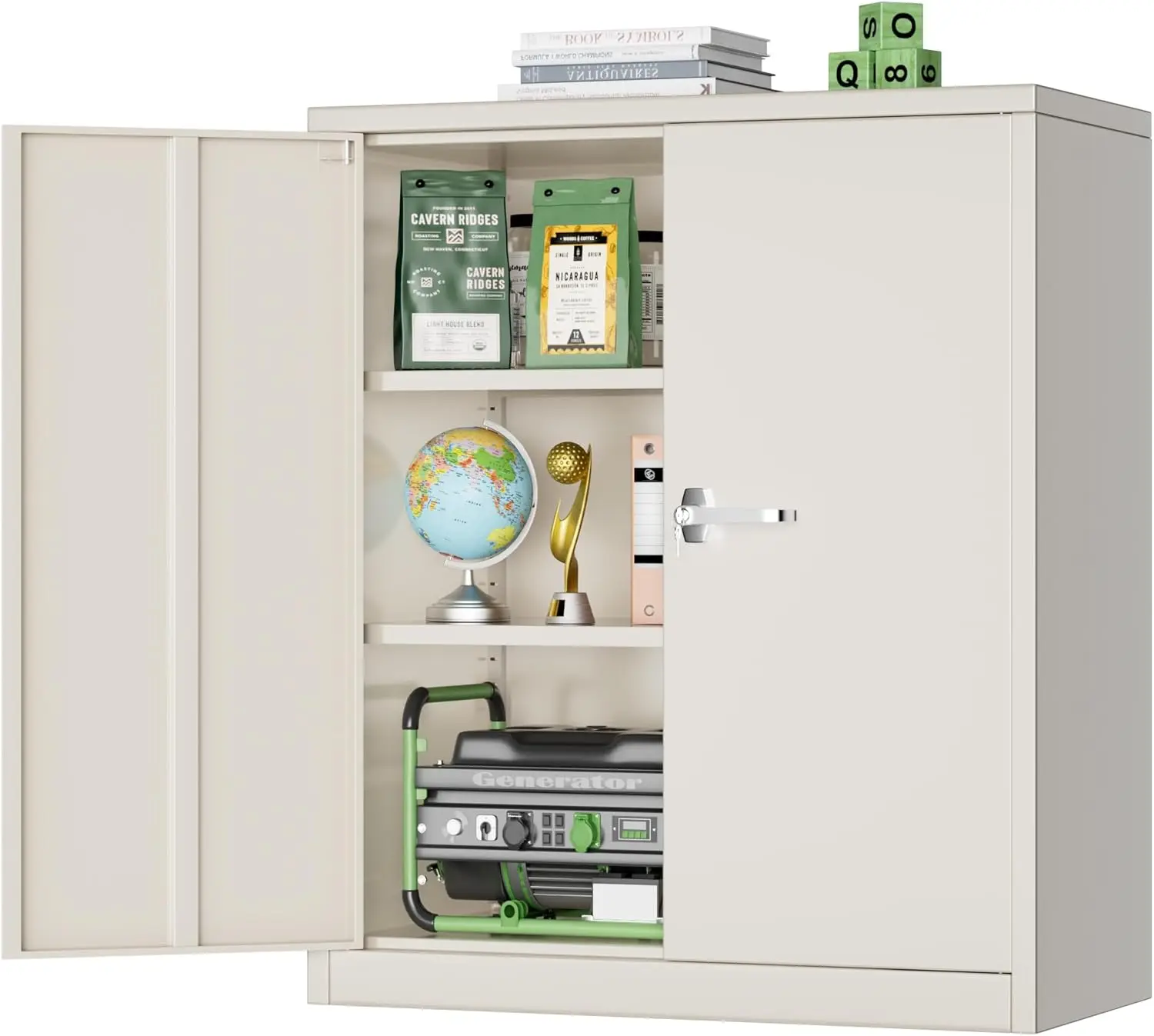 Metal Storage Cabinet with Locking Doors, 72" Dark Grey Lockable Storage Cabinet with Adjustable Shelves, Steel Tool、
Metal Storage Cabinet with Locking Doors, 72" Dark Grey Lockable Storage Cabinet with Adjustable Shelves, Steel Tool、
