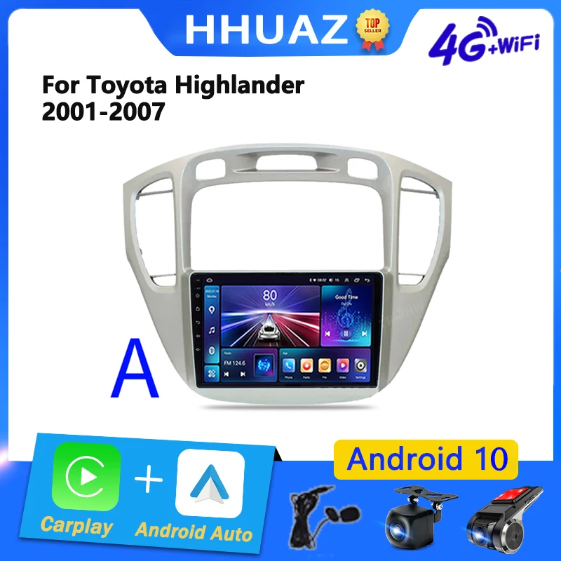Android 13 для Toyota Highlander 1 XU20 2001-2007 Carplay видеоплеер навигация 2 Din DVD головное устройство автомобильное радио автомобильная стереосистема
Android 13 для Toyota Highlander 1 XU20 2001-2007 Carplay видеоплеер навигация 2 Din DVD головное устройство автомобильное радио автомобильная стереосистема