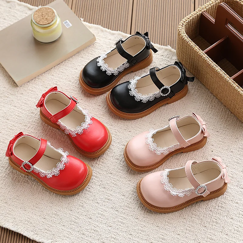 Fashion Girls' Shoes 2026Spring New Kids Leather Shoe Simple Versatile Girls' Princess Shoes Comfort Anti Slip Child Casual Shoe
Fashion Girls' Shoes 2026Spring New Kids Leather Shoe Simple Versatile Girls' Princess Shoes Comfort Anti Slip Child Casual Shoe