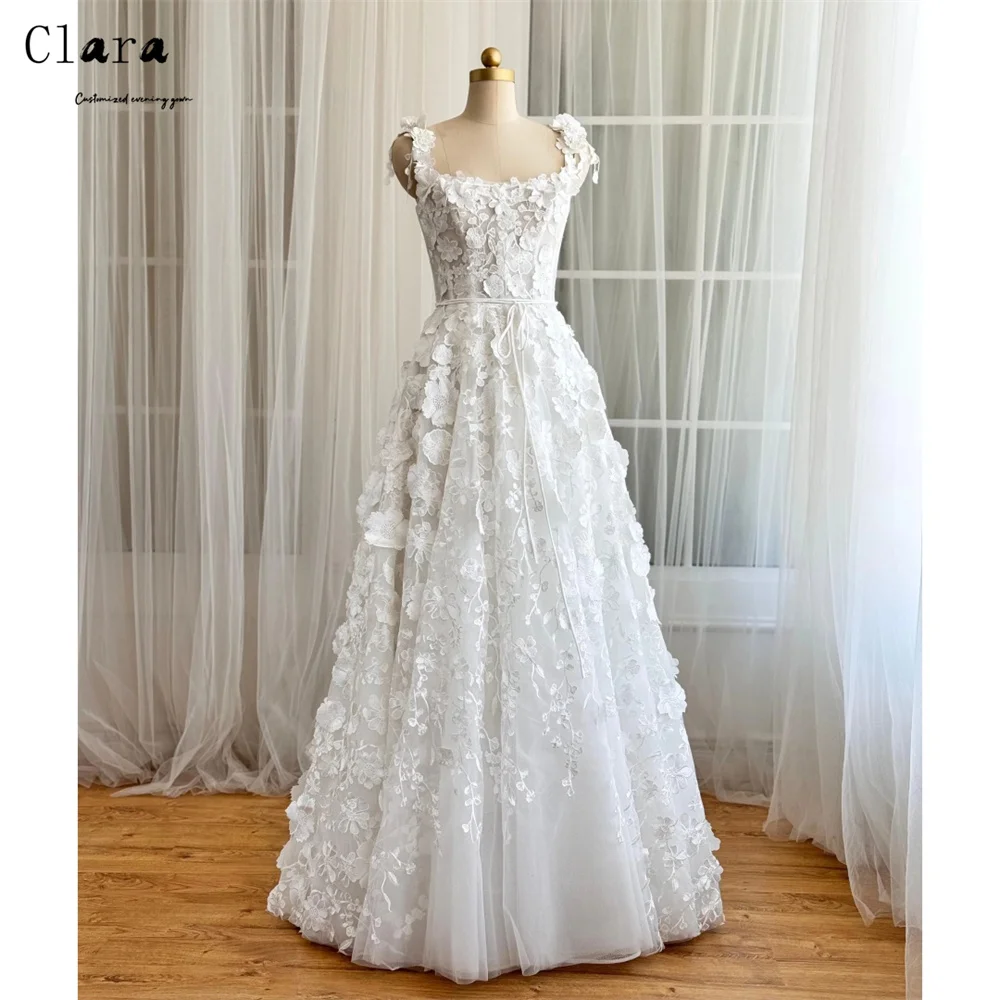 Clara Custom White A-line Flowers Off-shoulder Evening Dresses Woman Elegant Woman Dress Luxury Women's Elegant Party Dresses
Clara Custom White A-line Flowers Off-shoulder Evening Dresses Woman Elegant Woman Dress Luxury Women's Elegant Party Dresses