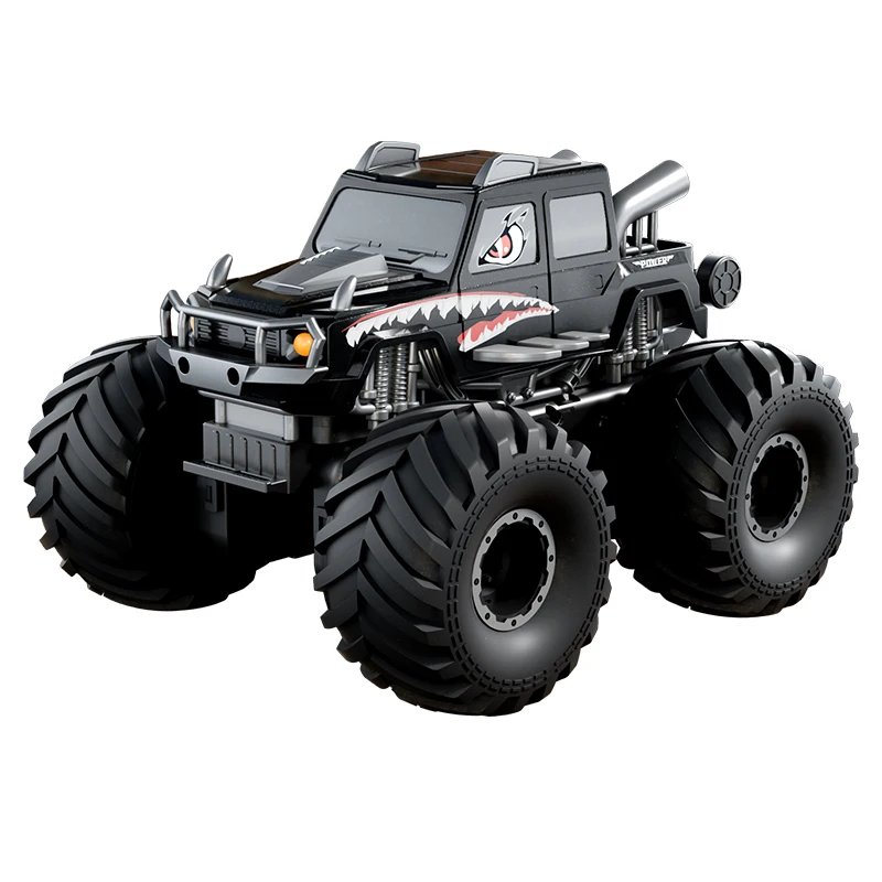 Amphibious Remote Control Car, 1:18 Shark Monster Truck RC Cars, 4WD 2.4GHz Waterproof All Terrain Off-Road Toy 360 Stunt Pool Car
Amphibious Remote Control Car, 1:18 Shark Monster Truck RC Cars, 4WD 2.4GHz Waterproof All Terrain Off-Road Toy 360 Stunt Pool Car
