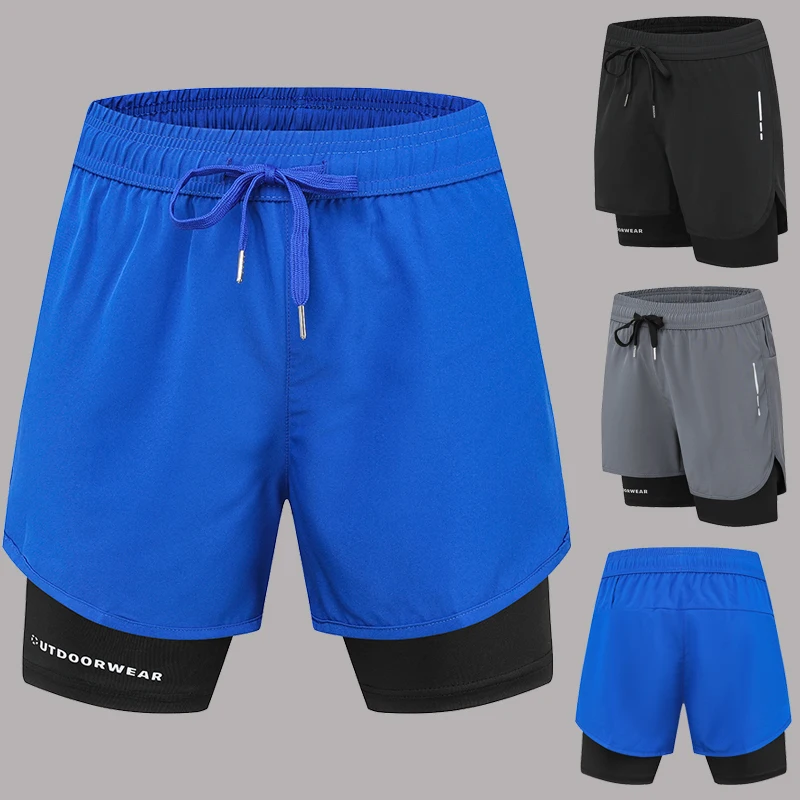 Summer New Men's Outdoor Sports Hiking Shorts Vacation Two piece Fitness Training Slow Running Speed Drying Leisure Beach Shorts
Summer New Men's Outdoor Sports Hiking Shorts Vacation Two piece Fitness Training Slow Running Speed Drying Leisure Beach Shorts