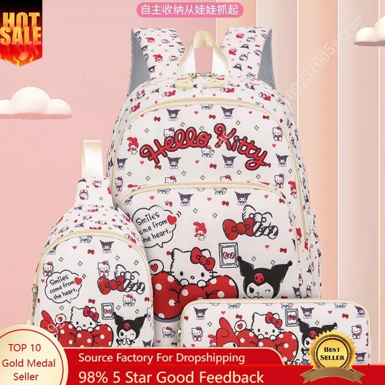 Sanrio Hello Kitty Backpack for Women 2026 New Style Schoolbag Middle School Students High School Students, and College Students
Sanrio Hello Kitty Backpack for Women 2026 New Style Schoolbag Middle School Students High School Students, and College Students