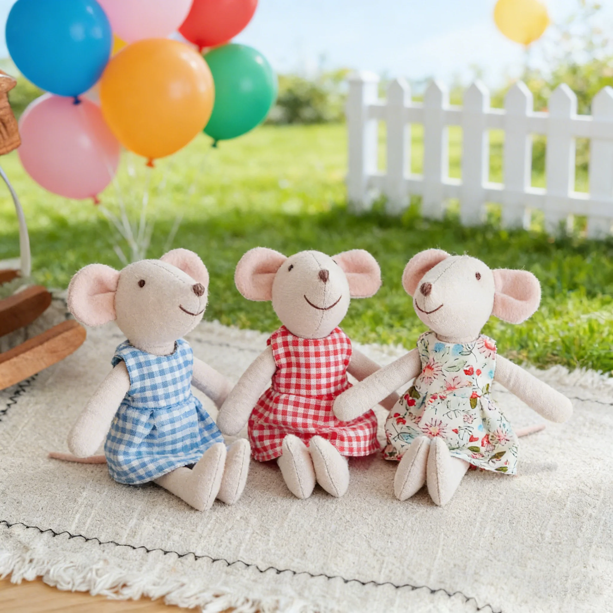 Ins Danish fairy tale mouse decoration doll: cute decompression pinch toy decompression finger doll suitable for 0-3
Ins Danish fairy tale mouse decoration doll: cute decompression pinch toy decompression finger doll suitable for 0-3