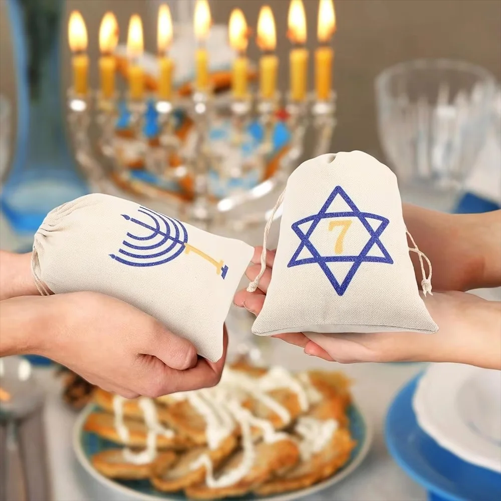 20Pcs Nights of Hanukkah Gift Bags Hanukkah Countdown Calendar Drawstring Bags for Kid Chanukah Hanukkah Decorations Party
20Pcs Nights of Hanukkah Gift Bags Hanukkah Countdown Calendar Drawstring Bags for Kid Chanukah Hanukkah Decorations Party