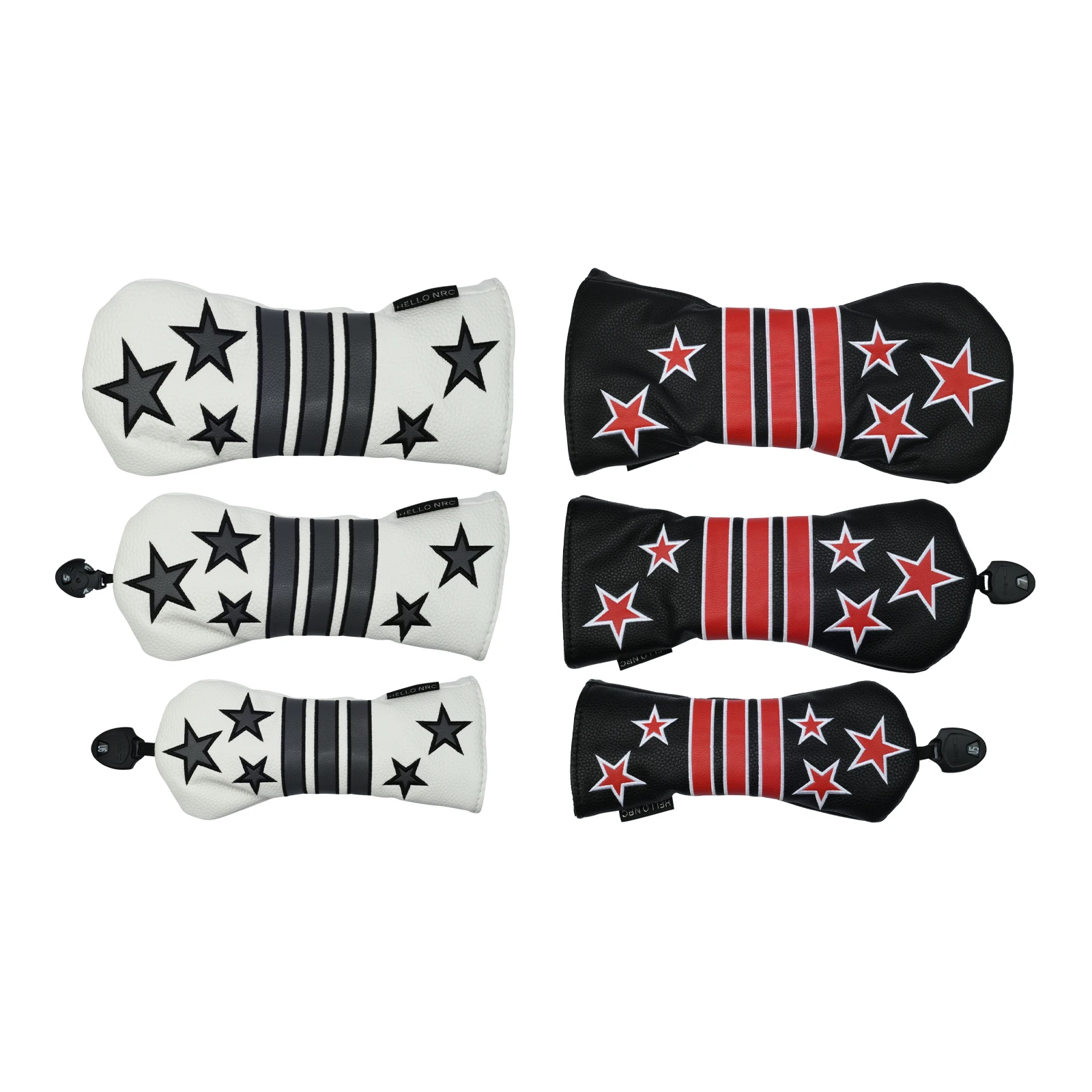 1pc Portable Golf Club Head Covers 1 3 5 UT Golf Headcovers Protector Stars and Stripes Golf Accessories PU Leather
1pc Portable Golf Club Head Covers 1 3 5 UT Golf Headcovers Protector Stars and Stripes Golf Accessories PU Leather