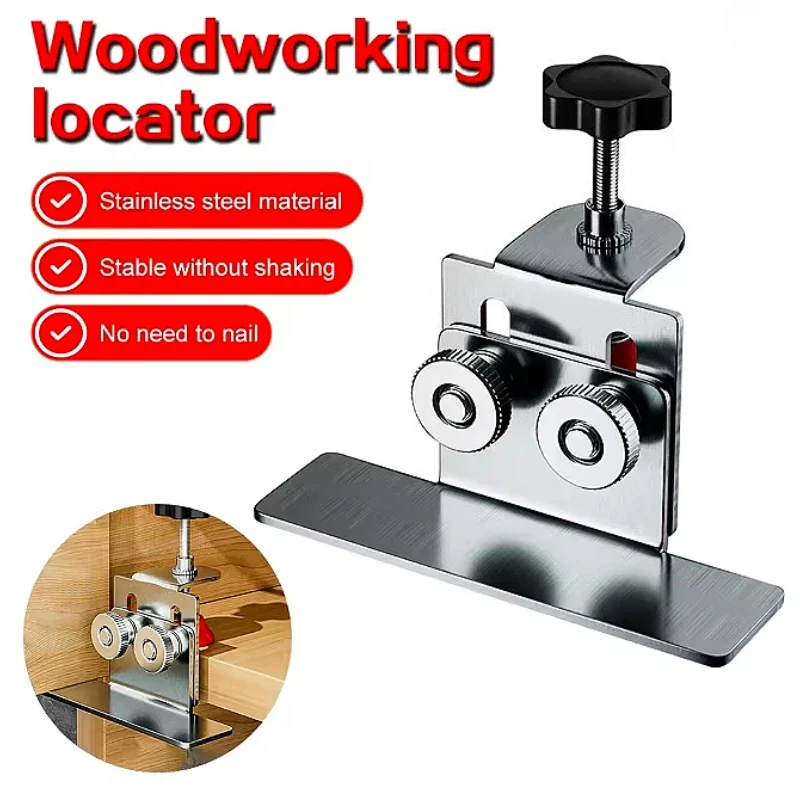 3 шт., инструмент для установки дверей шкафа, регулируемый позиционер из нержавеющей стали, выравниватель для деревообрабатывающей мебели 
3 шт., инструмент для установки дверей шкафа, регулируемый позиционер из нержавеющей стали, выравниватель для деревообрабатывающей мебели