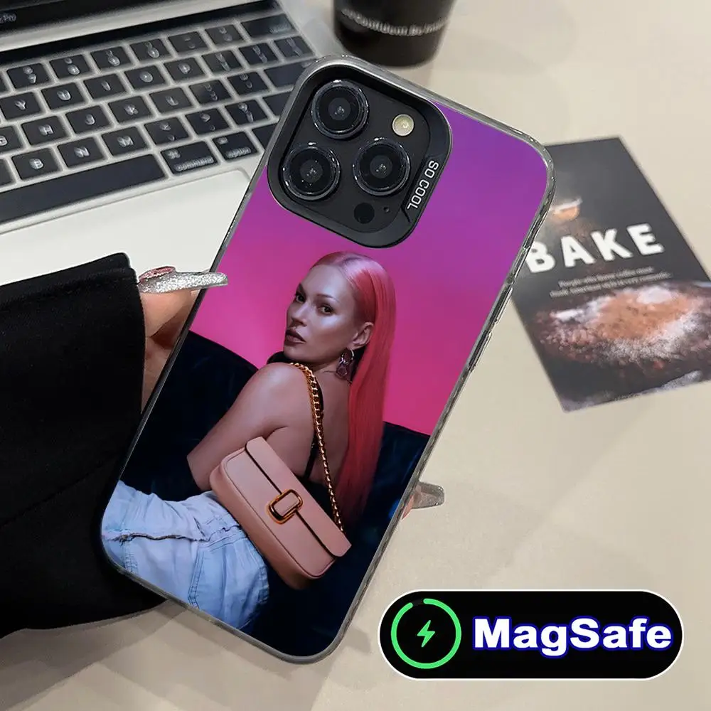 Стильный чехол для телефона с Кейт Мосс для iPhone 17 16 15 14 13 12 11 Air Pro Max Plus, MagSafe, полупрозрачный, цветной, для смартфона
Стильный чехол для телефона с Кейт Мосс для iPhone 17 16 15 14 13 12 11 Air Pro Max Plus, MagSafe, полупрозрачный, цветной, для смартфона