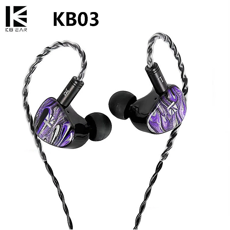 KBEAR KB03 1DD+1BA+1 Bone Conduction IEMs HiFi In Ear Wired Gaming Earphones Sound Unleashed Monitor Headphones with Vibrational
KBEAR KB03 1DD+1BA+1 Bone Conduction IEMs HiFi In Ear Wired Gaming Earphones Sound Unleashed Monitor Headphones with Vibrational